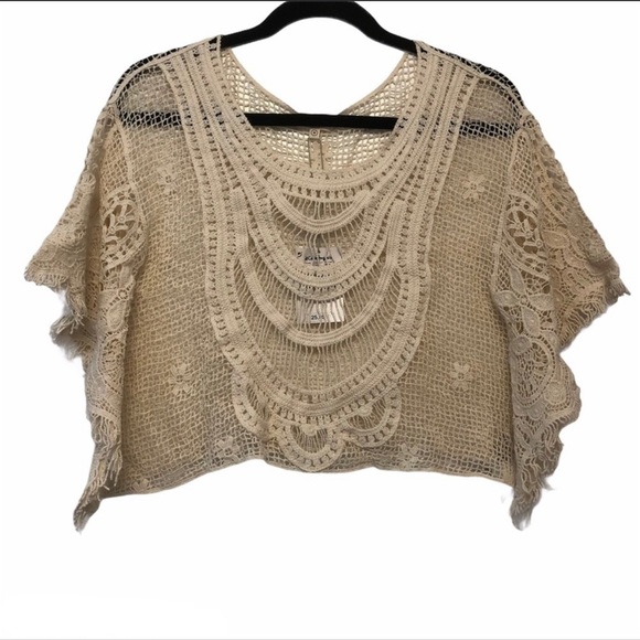 Green Coast Cream Knit Top - Picture 1 of 5